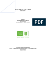 Electrical Circuits Ii Filters: Authors: Diego Jimenez Alvernia Kevin Melo in Collaboration Of: M. A. COBOS