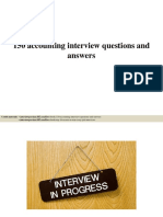 Download Documentstips 150 Accounting Interview Questions and Answers PDF by Anonymous ZVyShhi SN324373670 doc pdf