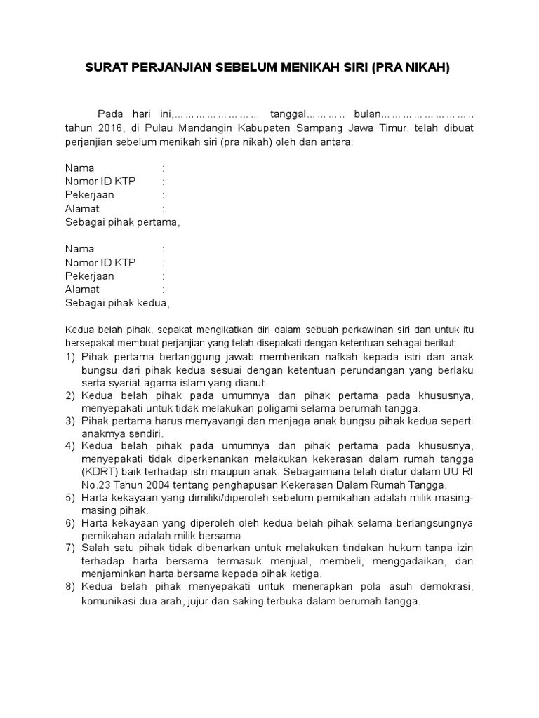 Surat Perjanjian Pra Nikah A aa ab aba aba-aba abad abadi abadiah abadiat abadikan abah abai abaikan abaimana abak abaka abaktinal abakus.
