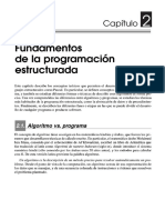 Capítulo 2, Fundamentos de La Programación Estructurada PDF