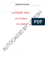 AutoCAD 3D