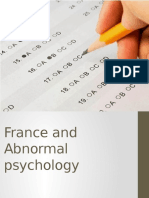 France and Abnormal Psychology