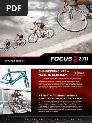 FocusBikes Catalog ROAD 2011 En