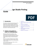 Kinetis Design Studio Porting Guide: Quick Start