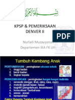 KPSP Amp Pemeriksaan Denver II