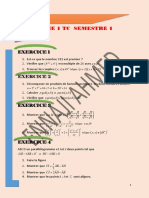Serie 1 TC Semestre 1 PDF
