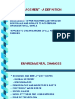 MANAGEMENT DEFINITION AND APPROACHES