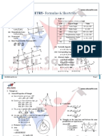 Geometry Shortcuts Formulae For CAT - EDUSAATHI