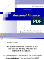 Guidance on Personal Finance