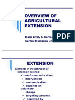 1.overview of Agricultural Extension