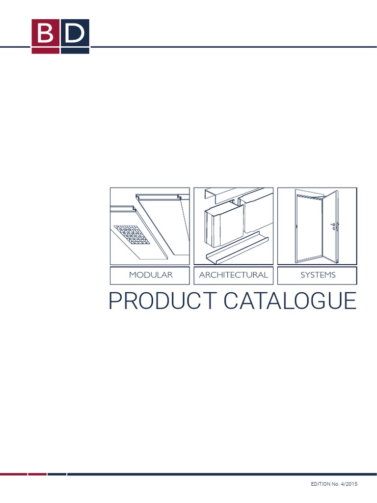 BD Systems Modular Product Catalogue | PDF | Door | Wall