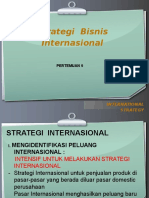 Strategi Bisnis Internasional