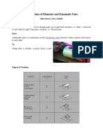 Applications of Elements and Kinematic Pairs