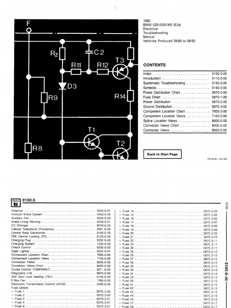 E34 90 Wiring Diagram