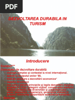 Dezvoltarea Durabila in Turism