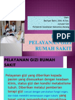 Konsep Pelayanan Gizi Rumah Sakit