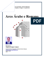 Ciencias Humanas - Arco Arabe e Romano - Ciencias Himanas - Arquitectura e Desenho - Augusto Kengue Campos