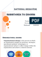 Resistance To Change