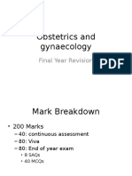 Roisin Ryan Obstetrics Final Year Revision
