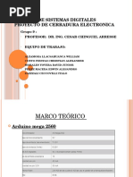 Proyecto de Cerradura Electronica