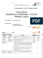 Desarrollo Personal 1 Plan Anual