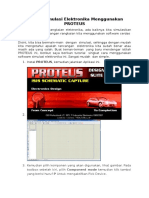 Belajar Simulasi Elektronika Menggunakan PROTEUS