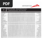 17 - Al Sabkha Bus Station To Al Qusais DM Staff Housing Dubai Bus Service Timetable