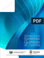 Perfil Nacional de Sustancias Quimicas en Colombia 2012