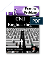 Practice Problems PE Civil PDF