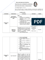 Planificacion Fenomeno El Niño