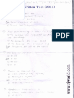 Jet Airways Written Test for Aircraft Technician