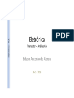 Eletronica - Parte 13 - Transistor Analise CA PDF