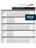 F05 - Al Rashidiya Metro Station To Mizhar 1 Dubai Bus Service Timetable