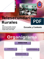 Telesecundarias Rurales