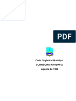 Carta Orgánica Municipal de Comodoro Rivadavia