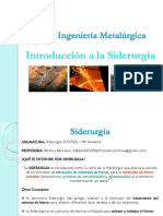 Clase Introductoria Siderurgia