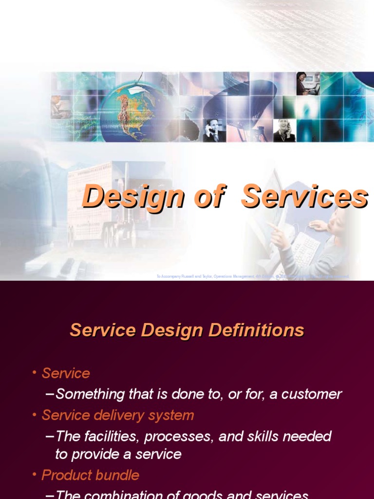 Design of Services1 | PDF