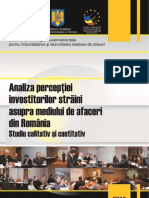 Studiul 5 Strategia Dma Perceptia Investitorilor Straini