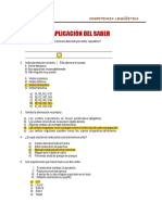 APLICACIÓN DEL SABER - 4TO - Semana 16 PDF