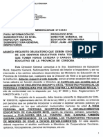 MEMORÁNUDM N_ 010-15 - D.G.E.sec - Registro Provincial de Personas Condenadas Por Delitos Contra La Integridad Sexual (1)