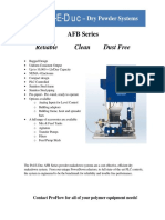 POLEDUC Dry Polymer Make Down Systems AFB Series PDF