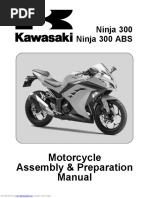 Kawasaki Ninja 300 Assembly Manual