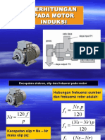 9 Perhitungan Motor Induksi 2013