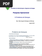 Aula 5_ Problema de Estoque