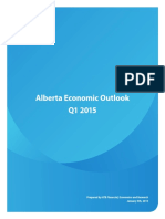 Alberta Economic Outlook Q1 2015