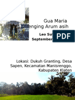 Gua Maria Golenging Arum Asih