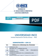 Administración I, Tema I