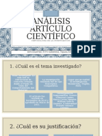 Análisis Artículo Científico