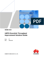 UMTS Downlink Throughput Improvement Solution Guide (RAN17.1 - 01)