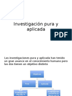 Investigacion Pura y Aplicada